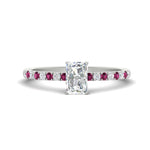 Load image into Gallery viewer, radiant-cut-french-pave-pink-sapphire-engagement-ring-in-white-gold-FD11408RARGSADRPI-NL-WG_6e5a6817-59cc-4d04-a82e-1c48126a9d5d?v=1762849885
