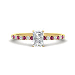 Load image into Gallery viewer, radiant-cut-french-pave-pink-sapphire-engagement-ring-in-yellow-gold-FD11408RARGSADRPI-NL-YG_b7c6431f-7ebe-47fe-9d78-c4c2ef88d916?v=1762849885
