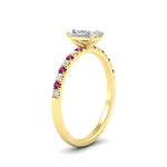 Load image into Gallery viewer, radiant-cut-french-pave-pink-sapphire-engagement-ring-in-yellow-gold-FD11408RARGSADRPIANGLE2-NL-YG_66084fea-835e-4798-827c-de3979f4e97b?v=1762849885
