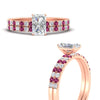 Load image into Gallery viewer, radiant-cut-french-pave-pink-sapphire-wedding-ring-set-in-rose-gold-FD11408RAGSADRPIANGLE3-NL-RG_e94aaf3a-ae13-4f45-996c-d0a045516121?v=1763104462