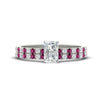 Load image into Gallery viewer, radiant-cut-french-pave-pink-sapphire-wedding-ring-set-in-white-gold-FD11408RAGSADRPI-NL-WG_99bda053-576a-426c-9fec-f679c998b920?v=1763104462