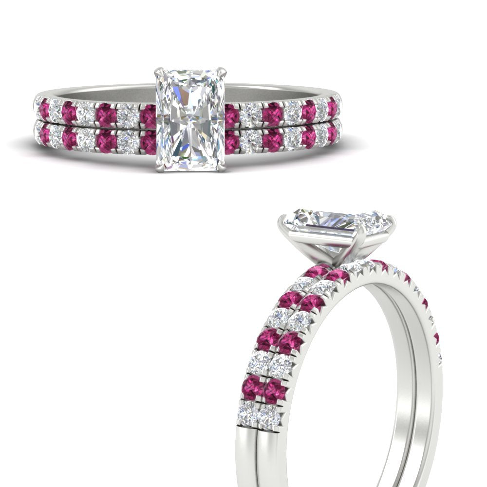 radiant-cut-french-pave-pink-sapphire-wedding-ring-set-in-white-gold-FD11408RAGSADRPIANGLE3-NL-WG_870331e6-d333-499c-bf35-714033dea14a?v=1763104462
