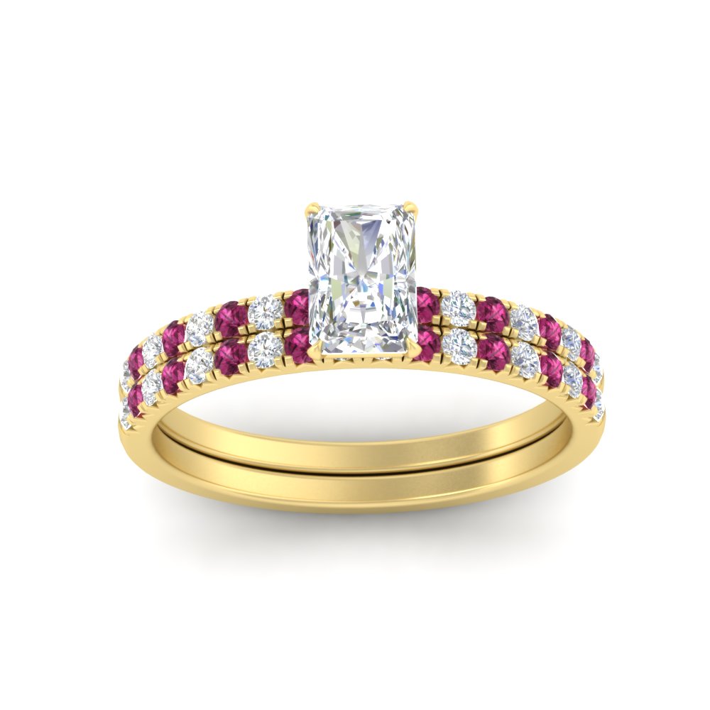 radiant-cut-french-pave-pink-sapphire-wedding-ring-set-in-yellow-gold-FD11408RAGSADRPIANGLE5-NL-YG_b20d2cc8-9e55-4b58-a229-08f5f9cdcf64?v=1763104462