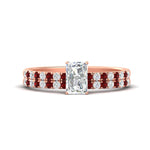 Load image into Gallery viewer, radiant-cut-french-pave-ruby-wedding-ring-set-in-rose-gold-FD11408RAGRUDR-NL-RG_cc9d00cb-d6aa-4a1d-b482-0b49a517c1aa?v=1763104462
