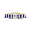 Load image into Gallery viewer, radiant-cut-french-pave-sapphire-wedding-ring-set-in-yellow-gold-FD11408RAGSABL-NL-YG_cc944b72-3dd8-4e5f-a51d-29de5ec09990?v=1763104462