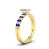 Load image into Gallery viewer, radiant-cut-french-pave-sapphire-wedding-ring-set-in-yellow-gold-FD11408RAGSABLANGLE2-NL-YG_4420f93e-a381-445e-8f93-ee7f0f69c5c8?v=1763104462
