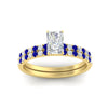 Load image into Gallery viewer, radiant-cut-french-pave-sapphire-wedding-ring-set-in-yellow-gold-FD11408RAGSABLANGLE5-NL-YG_da69eb2e-5a11-4220-802d-3ca6b0cfcc4b?v=1763104462