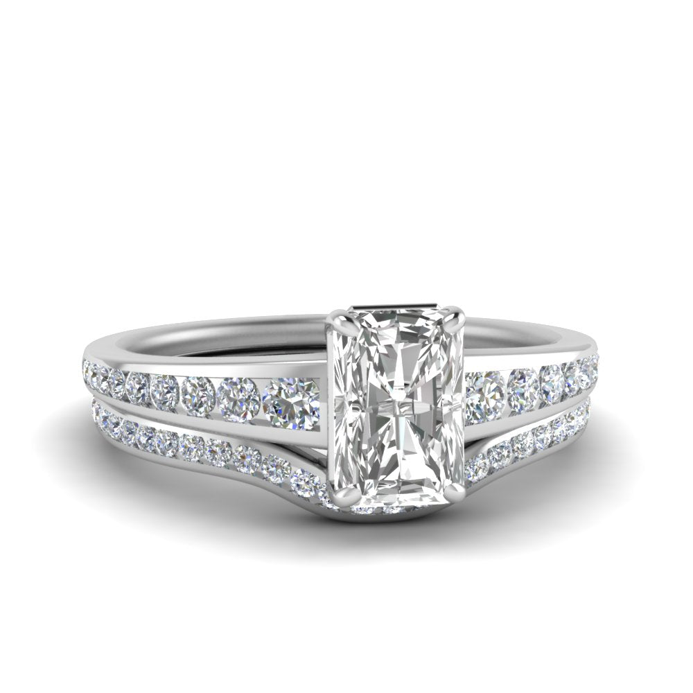 radiant-cut-graduated-channel-diamond-wedding-set-in-FD122866RA-NL-WG