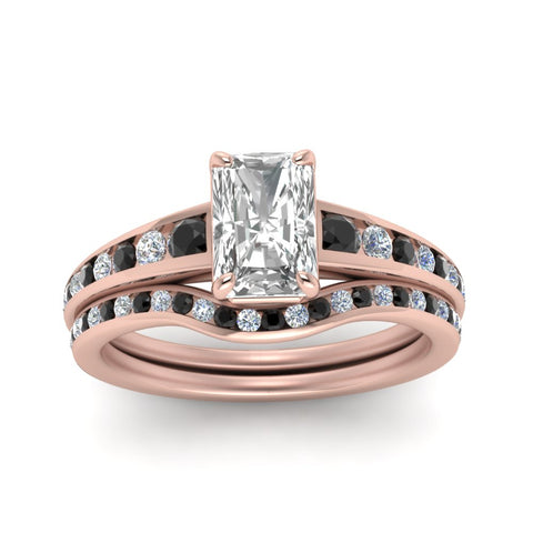 radiant-cut-graduated-channel-wedding-set-with-black-diamond-in-FD122866RAGBLACK-NL-RG