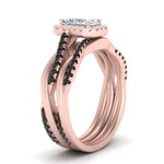 Load image into Gallery viewer, radiant-cut-halo-black-diamond-infinity-bridal-set-in-rose-gold-FD9212RAGBLACK-NL-RG-B2.jpg
