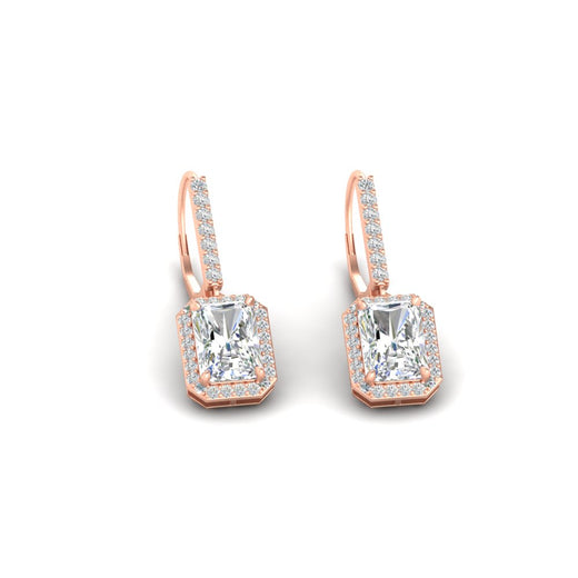 radiant-cut-halo-diamond-lever-back-earrings-2-carat-in-rose-gold-FD-EAR11235RAANGLE4-2.00CT-NL-RG