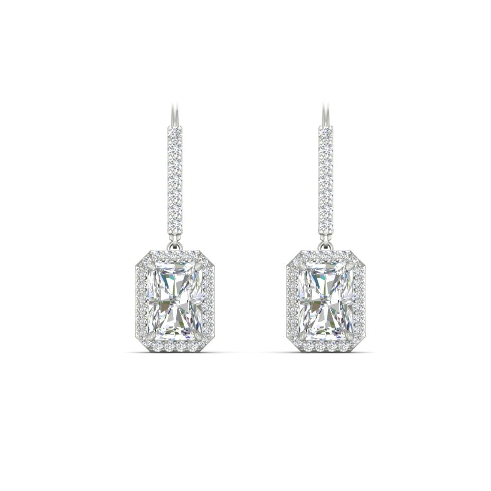 radiant-cut-halo-diamond-lever-back-earrings-2-carat-in-white-gold-FD-EAR11235RAANGLE2-2.00CT-NL-WG