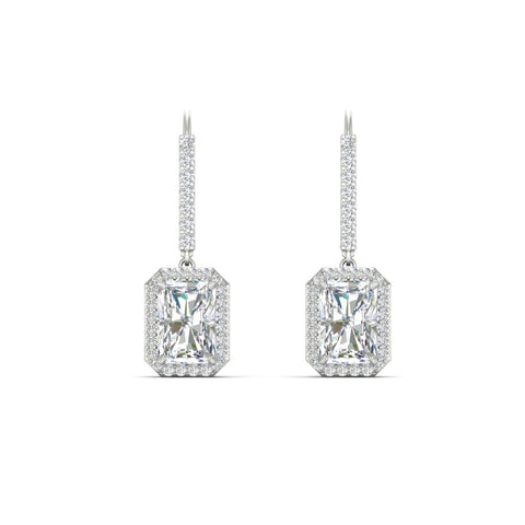 radiant-cut-halo-diamond-lever-back-earrings-2-carat-in-white-gold-FD-EAR11235RAANGLE2-2.00CT-NL-WG
