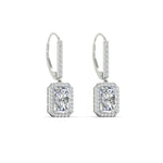 Load image into Gallery viewer, radiant-cut-halo-diamond-lever-back-earrings-2-carat-in-white-gold-FD-EAR11235RAANGLE3-2.00CT-NL-WG
