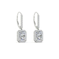 Thumbnail 9 - radiant-cut-halo-diamond-lever-back-earrings-2-carat-in-white-gold-FD-EAR11235RAANGLE3-2.00CT-NL-WG