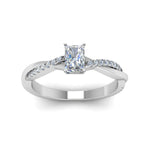 Load image into Gallery viewer, radiant-cut-infinity-twist-diamond-engagement-ring-in-white-gold-FD8253RARHAND-NL-WG
