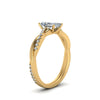 Load image into Gallery viewer, radiant-cut-infinity-twist-diamond-engagement-ring-in-yellow-gold-FD8253RARHAND-NL-YG