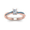 Load image into Gallery viewer, radiant-cut-infinity-twist-diamond-engagement-ring-with-ice-blue-topaz-in-14K-rose-gold-FD8253RARGICBLTO-NL-RG