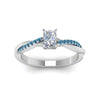 Load image into Gallery viewer, radiant-cut-infinity-twist-diamond-engagement-ring-with-ice-blue-topaz-in-14K-white-gold-FD8253RARGICBLTO-NL-WG