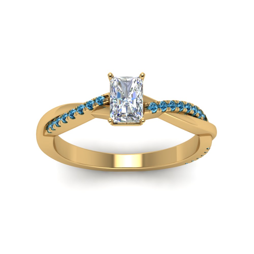 radiant-cut-infinity-twist-diamond-engagement-ring-with-ice-blue-topaz-in-14K-yellow-gold-FD8253RARGICBLTO-NL-YG