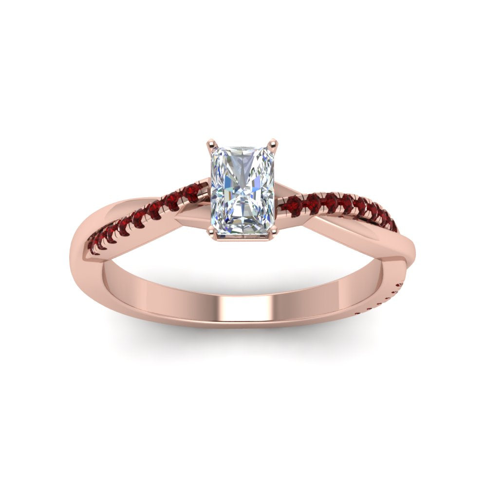 radiant-cut-infinity-twist-diamond-engagement-ring-with-ruby-in-14K-rose-gold-FD8253RARGRUDR-NL-RG