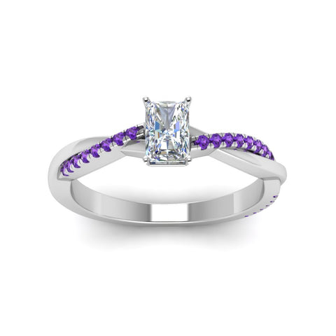 radiant-cut-infinity-twist-diamond-engagement-ring-with-violac-topaz-in-14K-white-gold-FD8253RARGVITO-NL-WG