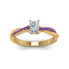 Load image into Gallery viewer, radiant-cut-infinity-twist-diamond-engagement-ring-with-violac-topaz-in-14K-yellow-gold-FD8253RARGVITO-NL-YG