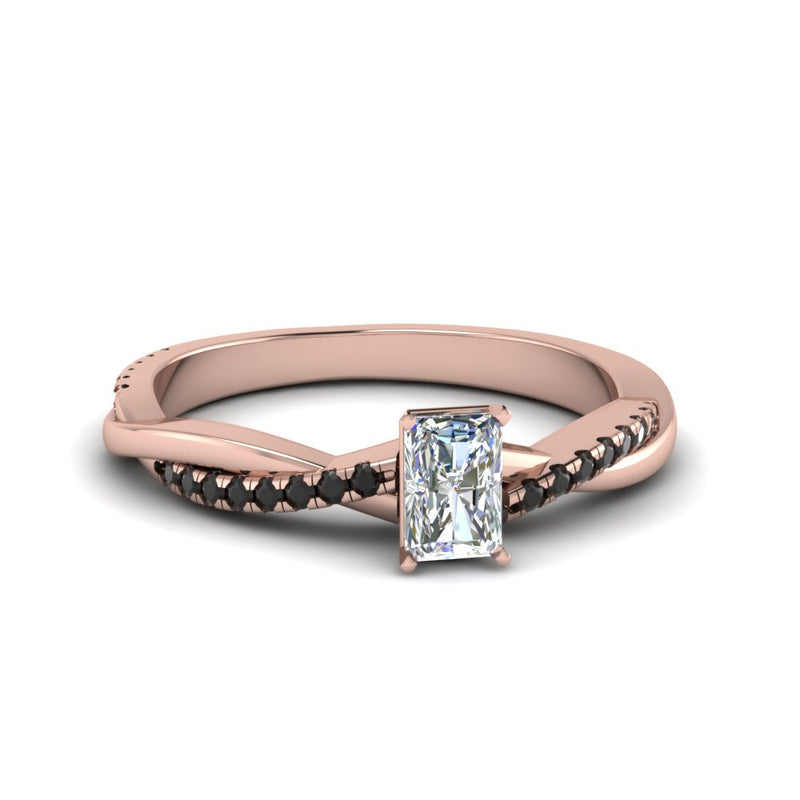 radiant-cut-infinity-twist-engagement-ring-with-black-diamond-in-14K-rose-gold-FD8253RARGBLACK-NL-RG