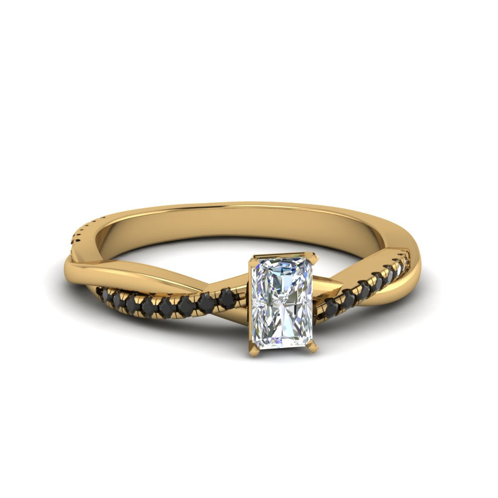 radiant-cut-infinity-twist-engagement-ring-with-black-diamond-in-14K-yellow-gold-FD8253RARGBLACK-NL-YG