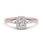 Load image into Gallery viewer, radiant-cut-lab-grown-diamond-ring-with-baguette-accented-in-rose-gold-FD10047RAR-NL-RG