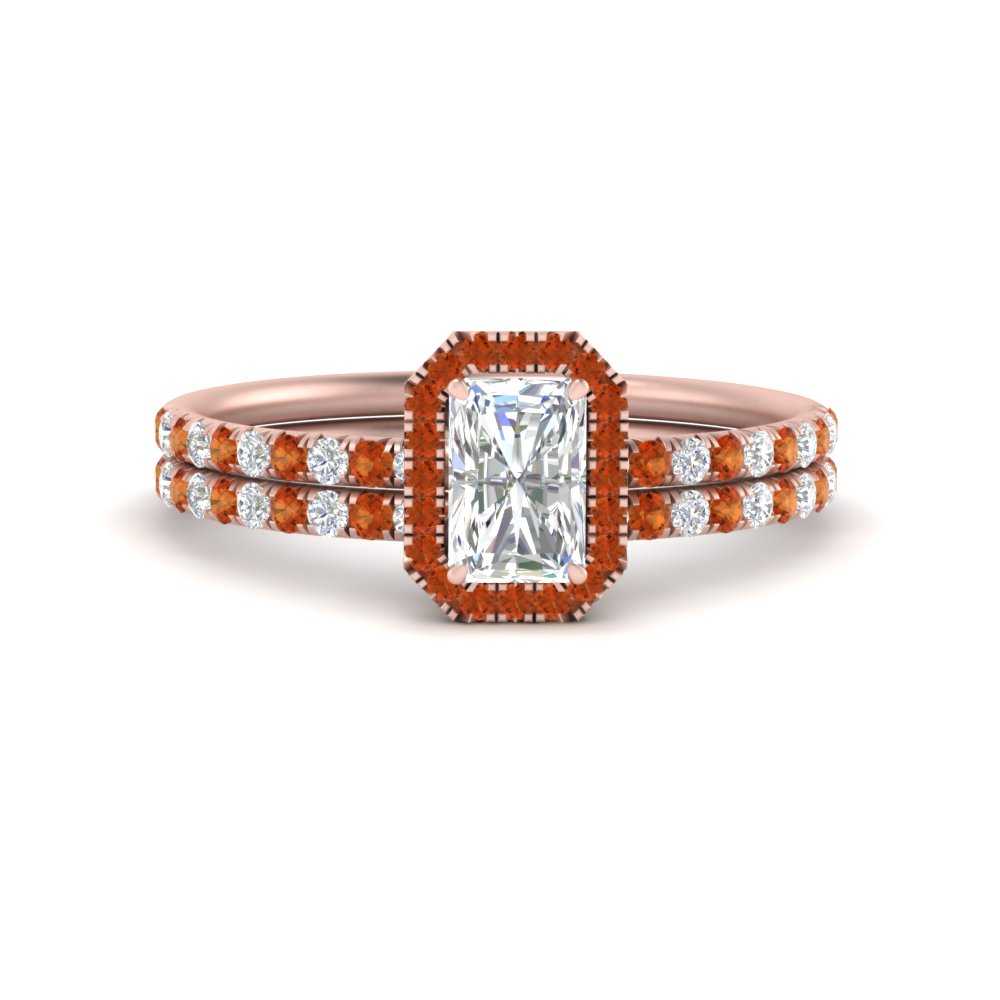 radiant-cut-orange-sapphire-halo-wedding-ring-set-in-rose-gold-FD-8523RAGSAOR-NL-RG