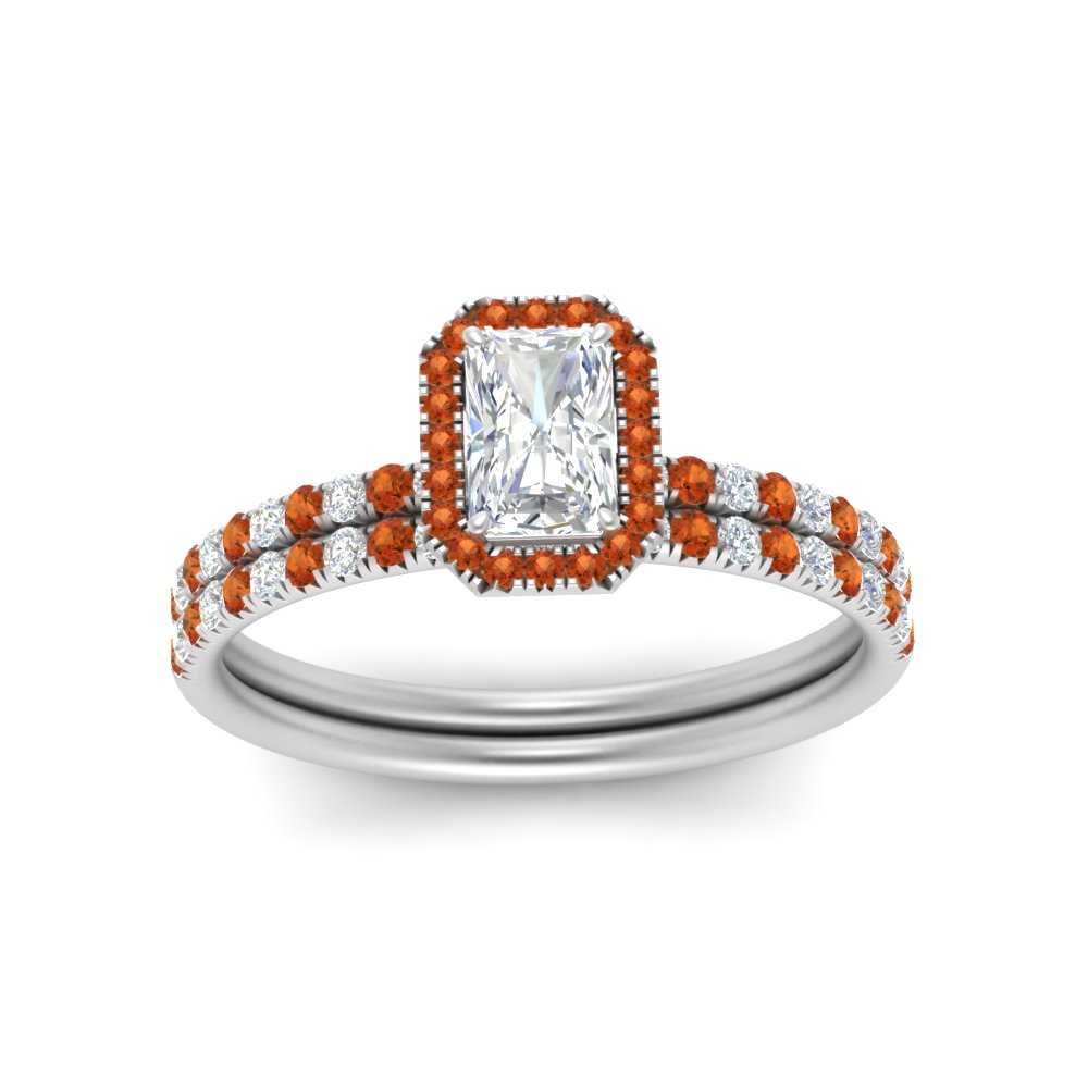 radiant-cut-orange-sapphire-halo-wedding-ring-set-in-white-gold-FD-8523RAGSAOR-NL-WG