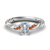 Load image into Gallery viewer, radiant-cut-orange-sapphire-twisted-vine-engagement-ring-in-white-gold-FD9127RARGSAOR-NL-WG