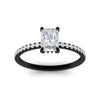 Load image into Gallery viewer, radiant-cut-pave-underhalo-engagement-ring-in-black-gold-FDENR11490RARANGLE5-NL-BG.jpg?v=1761729762
