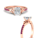 Load image into Gallery viewer, radiant-cut-petite-pave-pink-sapphire-fancy-engagement-ring-for-women-in-rose-gold-fdenr8061ragsadrpiangle3-nl-rg?v=1757494964
