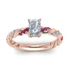 Load image into Gallery viewer, radiant-cut-pink-sapphire-twisted-vine-engagement-ring-in-rose-gold-FD9127RARGSADRPIANGLE5-NL-RG