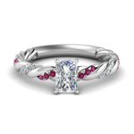 Load image into Gallery viewer, radiant-cut-pink-sapphire-twisted-vine-engagement-ring-in-white-gold-FD9127RARGSADRPI-NL-WG
