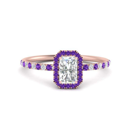 radiant-cut-purple-topaz-halo-petite-engagement-ring-in-rose-gold-FD8523RARGVITOANGLE3-NL-RG