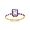 Load image into Gallery viewer, radiant-cut-purple-topaz-halo-petite-engagement-ring-in-yellow-gold-FD8523RARGVITOANGLE3-NL-YG