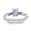 Load image into Gallery viewer, radiant-cut-purple-topaz-twisted-vine-engagement-ring-in-white-gold-FD9127RARGVITOANGLE5-NL-WG