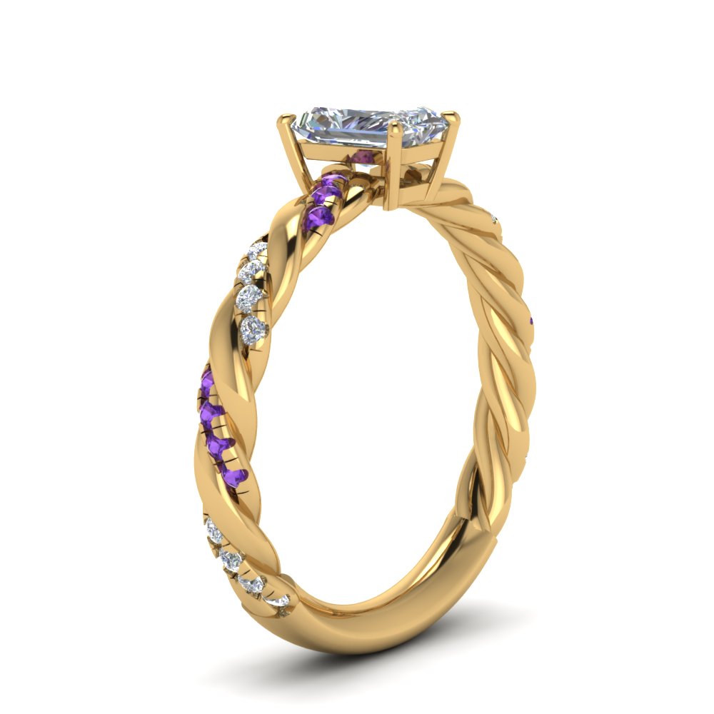 radiant-cut-purple-topaz-twisted-vine-engagement-ring-in-yellow-gold-FD9127RARGVITOANGLE2-NL-YG
