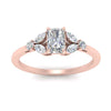 Load image into Gallery viewer, radiant-cut-real-diamond-vintage-style-engagement-ring-in-rose-gold-FDENR635RARANGLE5-NL-RG