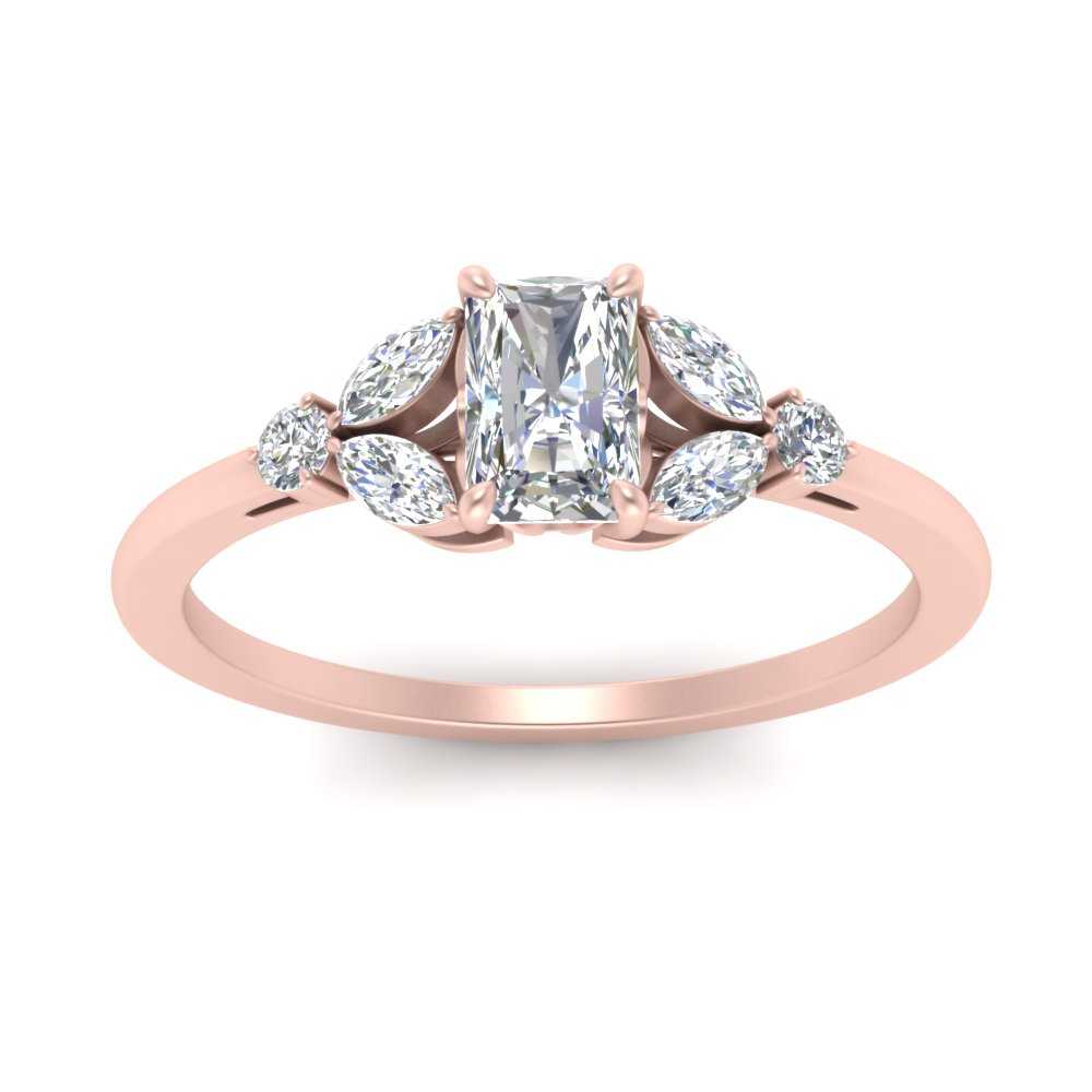 radiant-cut-real-diamond-vintage-style-engagement-ring-in-rose-gold-FDENR635RARANGLE5-NL-RG