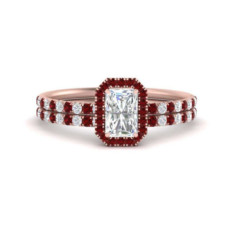 radiant-cut-ruby-halo-wedding-ring-set-in-rose-gold-FD-8523RAGRUDR-NL-RG