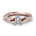Load image into Gallery viewer, radiant-cut-ruby-twisted-vine-engagement-ring-in-rose-gold-FD9127RARGRUDR-NL-RG
