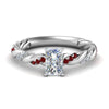 Load image into Gallery viewer, radiant-cut-ruby-twisted-vine-engagement-ring-in-white-gold-FD9127RARGRUDR-NL-WG
