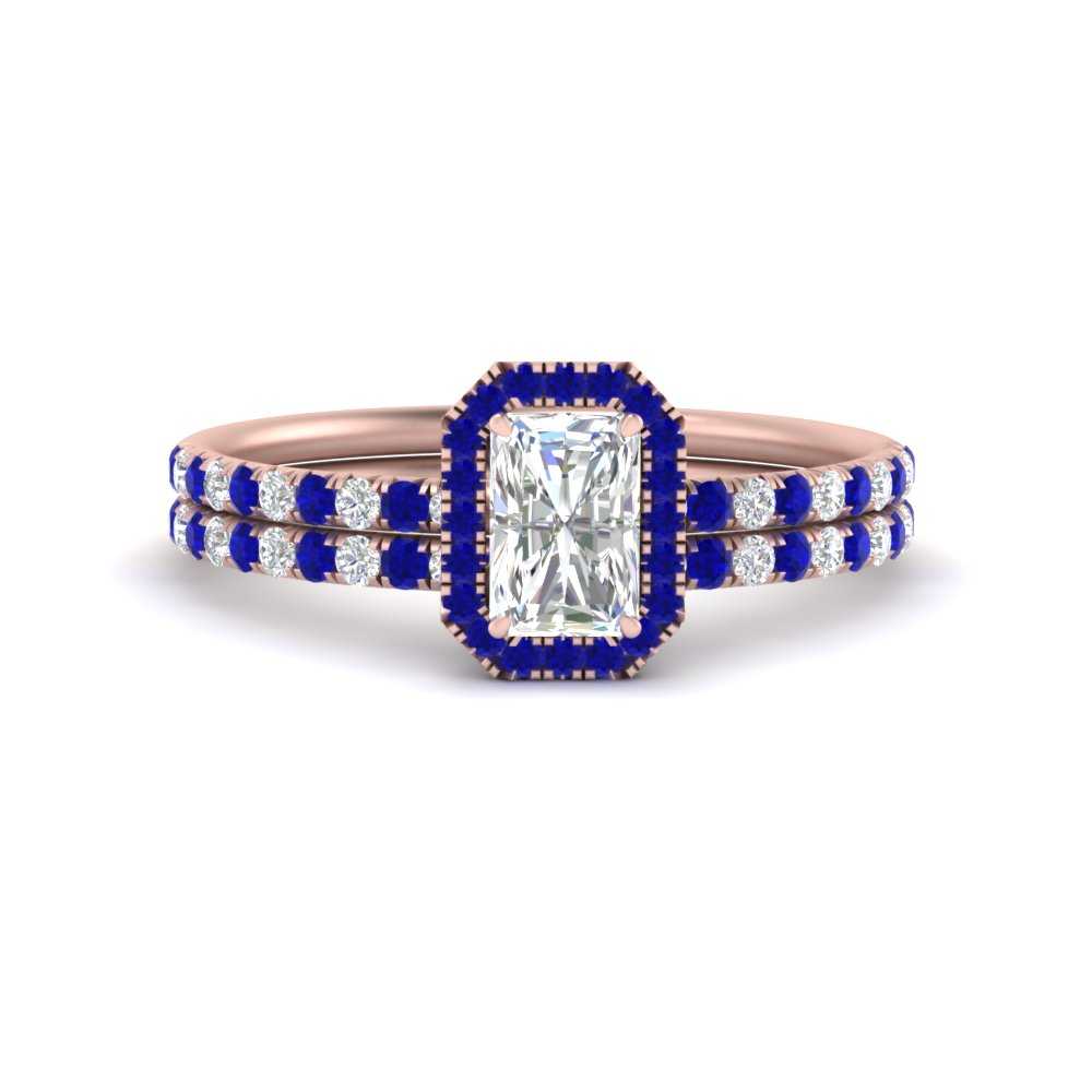 radiant-cut-sapphire-halo-wedding-ring-set-in-rose-gold-FD-8523RAGSABL-NL-RG