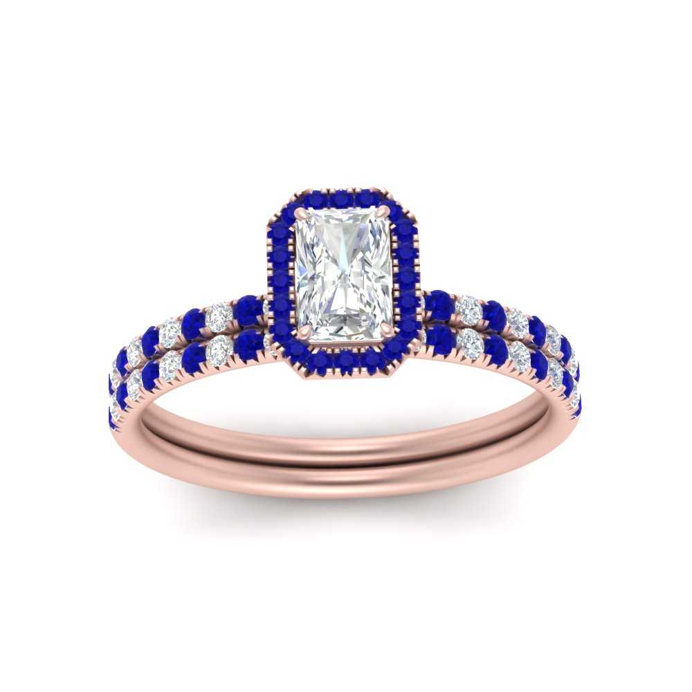 radiant-cut-sapphire-halo-wedding-ring-set-in-rose-gold-FD-8523RAGSABL-NL-RG