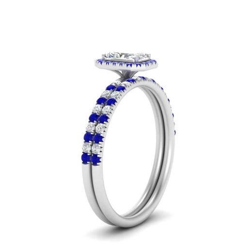 radiant-cut-sapphire-halo-wedding-ring-set-in-white-gold-FD-8523RAGSABL-NL-WG