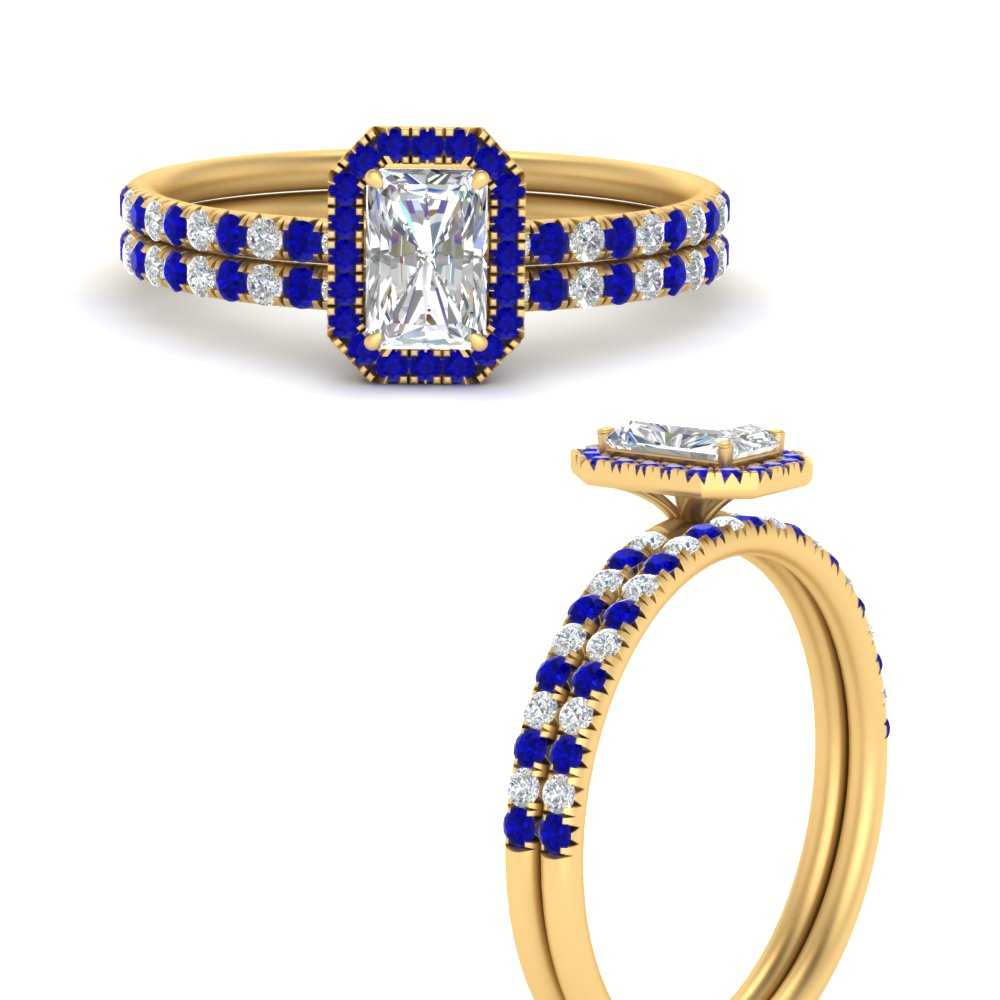 radiant-cut-sapphire-halo-wedding-ring-set-in-yellow-gold-FD-8523RAGSABL-NL-YG